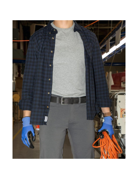 Cinturón de trabajo de cuero Timberland PRO 40 mm negro