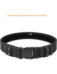 Cinturón de Deber TACNEX 5 cm Nylon 4 Sujetadores Seguridad 2