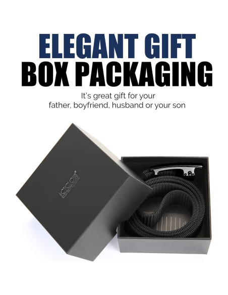 Cinturón Táctico de Nylon ACTCLOUD para Hombres 114 cm