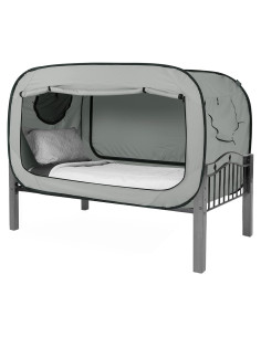 Carpa de Cama ANC POP Individual Negra 200x105x120cm