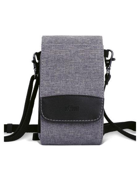 Bolsa de Viaje KIWIFOTOS Doble Capa para Smartphone Gris
