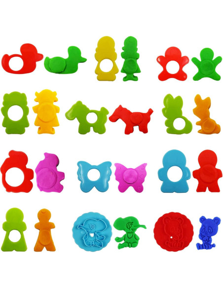 Juego de Herramientas para Masa FRIMOONY 44 Piezas