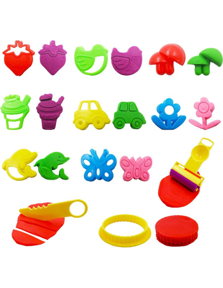 Juego de Herramientas para Masa FRIMOONY 44 Piezas