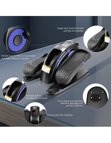 Máquina Elíptica de Escritorio ANCHEER - Ejercitador Silencioso