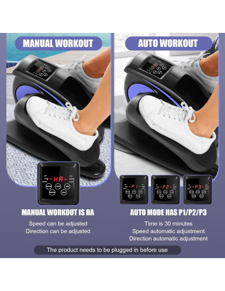 Máquina Elíptica de Escritorio ANCHEER - Ejercitador Silencioso