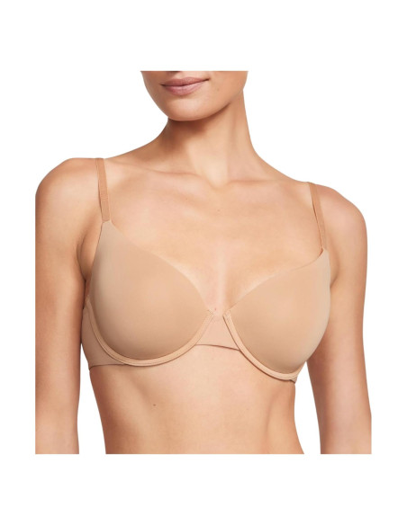 Sostén T-Shirt Victoria's Secret Acolchado 34C Praliné Dulce