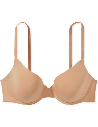 Sostén T-Shirt Victoria's Secret Acolchado 34C Praliné Dulce