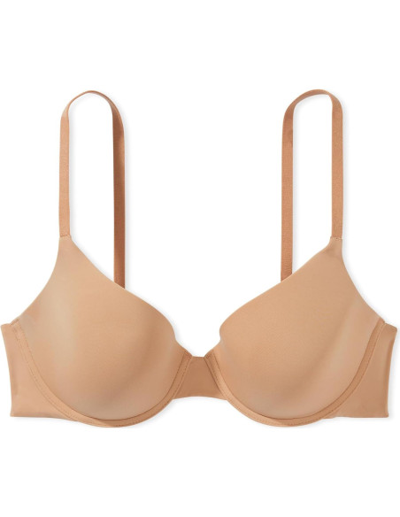 Sostén T-Shirt Victoria's Secret Acolchado 34C Praliné Dulce