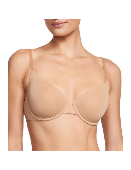 Sostén T-Shirt Victoria's Secret Acolchado 34C Praliné Dulce