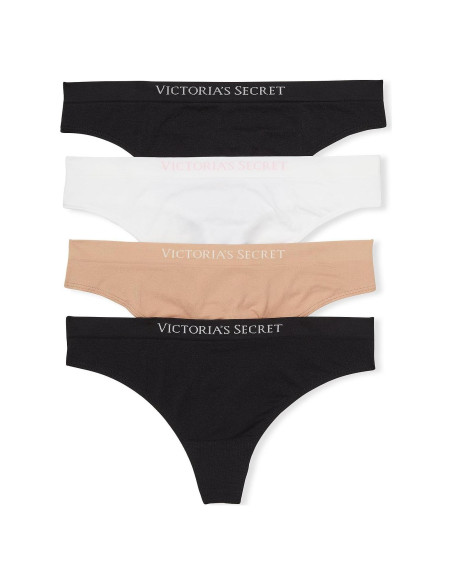 Tanga sin costuras Victoria's Secret paquete múltiple (XS-XXL)