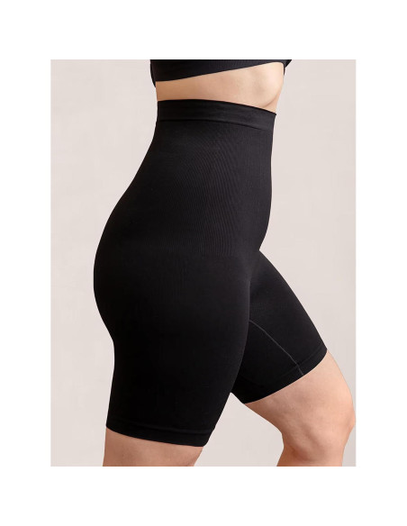 Faja Moldeadora SHAPERMINT para Mujeres - Control Abdomen Negro
