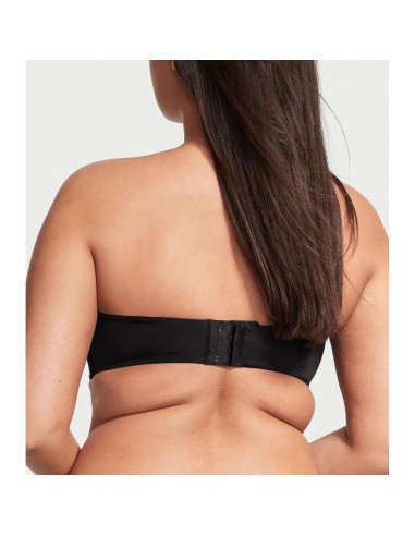 Sujetador sin tirantes Bombshell Push Up Victoria's Secret 34B Negro