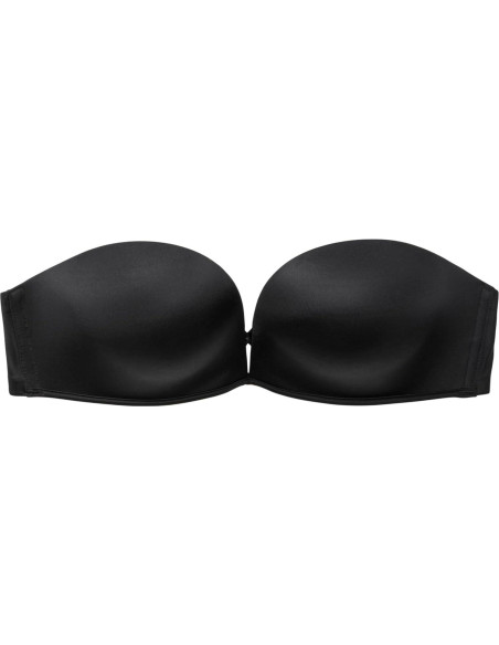 Sujetador sin tirantes Bombshell Push Up Victoria's Secret 34B Negro