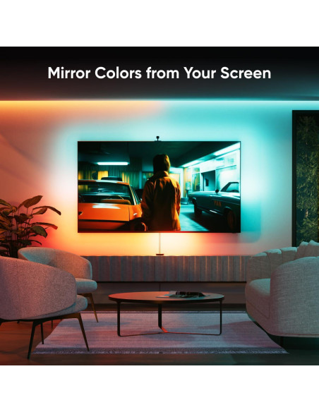 Nanoleaf 4D - Retroiluminación LED para TV hasta 216 cm