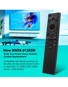 Control Remoto Solar Samsung BN59-01385A con Voz y Bluetooth 2