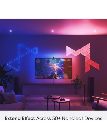 Nanoleaf 4D - Retroiluminación LED para TV hasta 216 cm