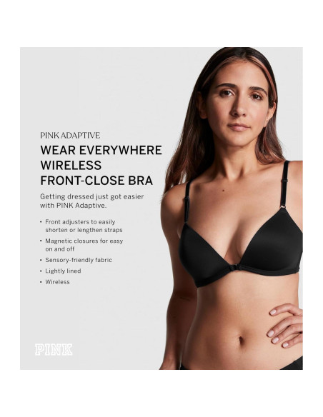 Sostén inalámbrico Victoria's Secret 32C acolchado frontal