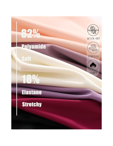 FINETOO 6 Tangas Sin Costuras para Mujeres S-XL - Sexy y Cómodas