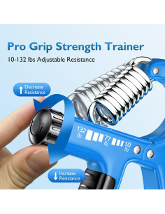 Fortalecedor de Agarre FitBeast Ajustable 4,54-59,87 kg 2