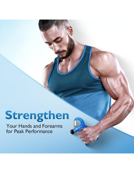 Fortalecedor de Agarre FitBeast Ajustable 4,54-59,87 kg