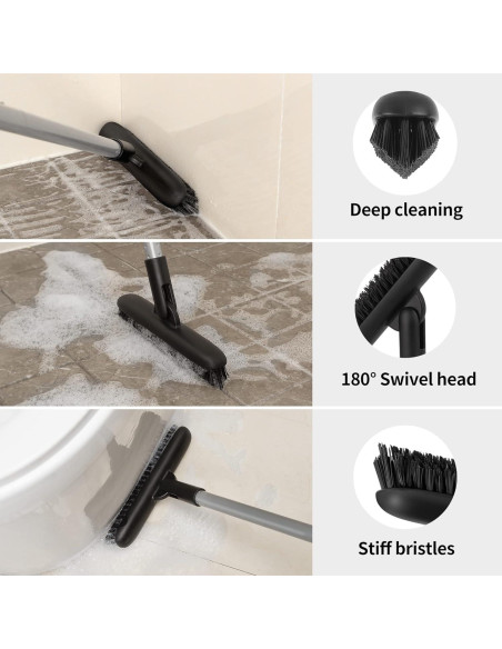 Cepillo de Fuga MR.SIGA con Mango Ajustable 127 cm