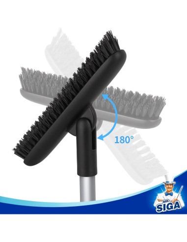 Cepillo de Fuga MR.SIGA con Mango Ajustable 127 cm