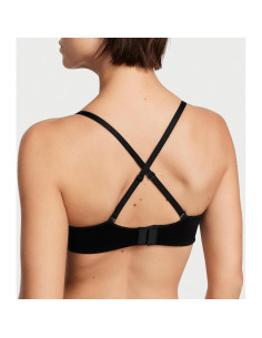Sostén sin tirantes acolchado Victoria's Secret 38DDD negro 2