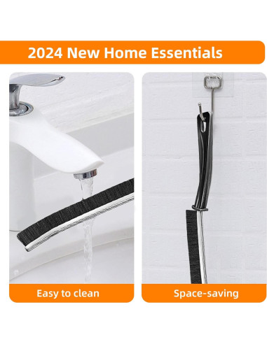 Juego de 3 cepillos de limpieza BSFRNF para rincones