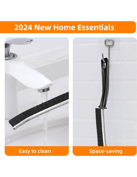 Juego de 3 cepillos de limpieza BSFRNF para rincones