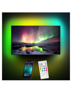 Tira de Luz LED Miume 3m RGB Control App para TV