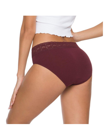 Bragas de Algodón Wealurre para Mujeres - Pack de Encaje