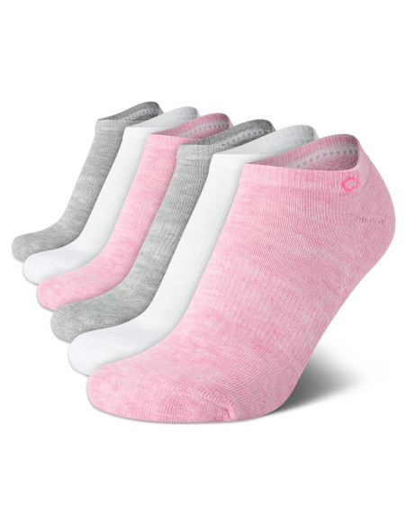 Calcetines Cortos Calvin Klein Paquete 6 Mujeres 4-10