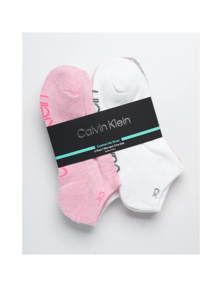 Calcetines Cortos Calvin Klein Paquete 6 Mujeres 4-10
