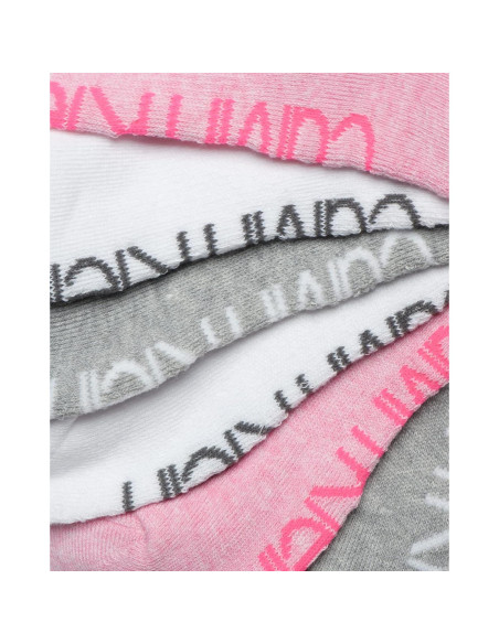 Calcetines Cortos Calvin Klein Paquete 6 Mujeres 4-10