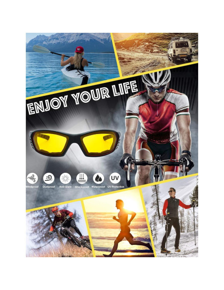 Gafas de Motocicleta The Fresh FR13 Polarizadas UV 100%