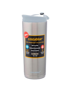 Taza de Café de Viaje Costablue 473 ml Aislada y a Prueba de Fugas