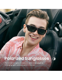 Gafas de sol inteligentes fotocromáticas Cyxus con protección UV 2