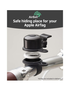 Campana de Bicicleta AirBell para Apple AirTag | Antirrobo 2
