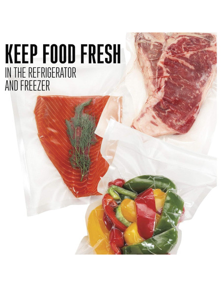 Bolsas de Sellado al Vacío Weston 2 Capas 3mm 100 Unidades