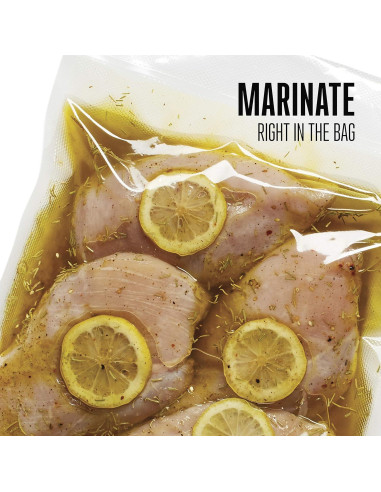 Bolsas de Sellado al Vacío Weston 2 Capas 3mm 100 Unidades