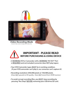 Convertidor de Video Digital ClearClick Video2Digital 3.0 - Graba VHS 2