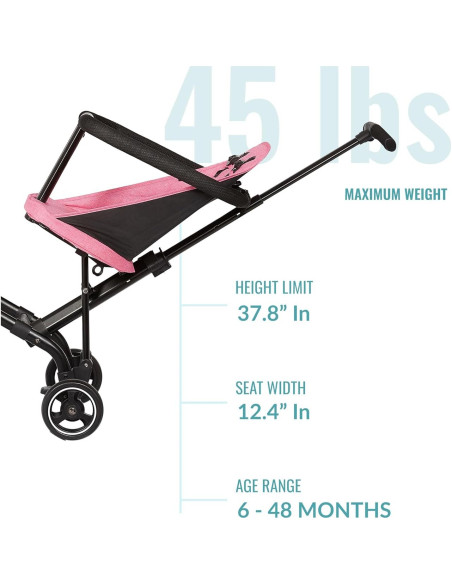 Carrito de Paseo Dream On Me Coast Rider Rosa 365-PINK