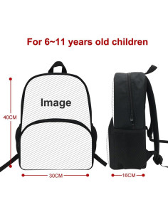 Mochila Escolar VEEWOW Dinosaurio 40.6 cm para Niños 2