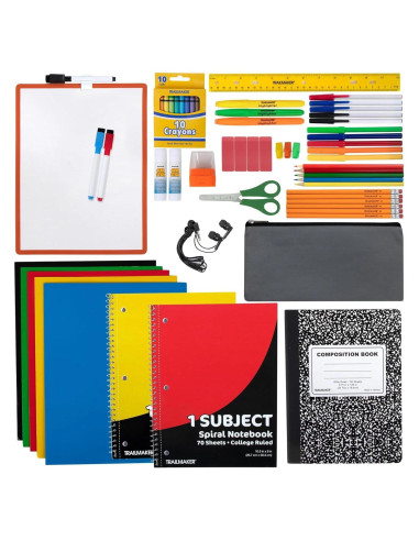 Kit Escolar Trail Maker 60 Piezas para Niños y Niñas