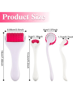 Bastón de Rodillo Muscular Tondiamo 2 Pcs Alivio Muscular 2