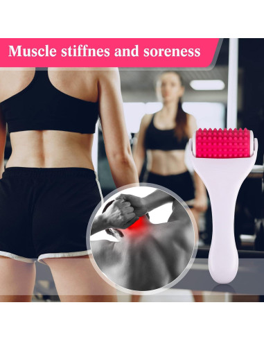 Bastón de Rodillo Muscular Tondiamo 2 Pcs Alivio Muscular