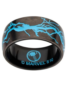 Anillo de Rayos de Thor - SalesOne - Talla 9 - Acero Inoxidable