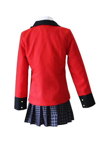 Disfraz Yumeko Jabami Cosplay Escolar 5 Piezas X-Grande