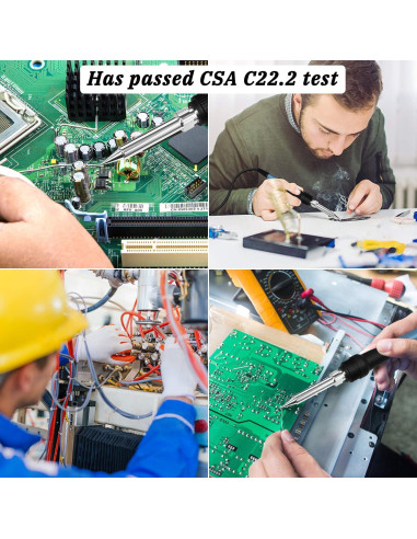 Estación de Soldadura Digital HANMATEK 60W 5 Puntas