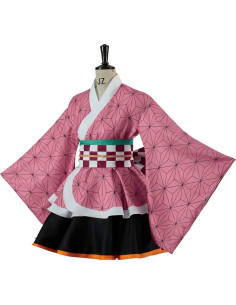 Disfraz Mujer Kamado Nezuko Kimono Halloween XS-XXXL 2